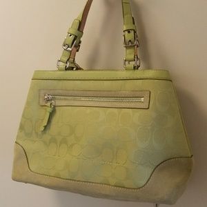 Authentic coach purse